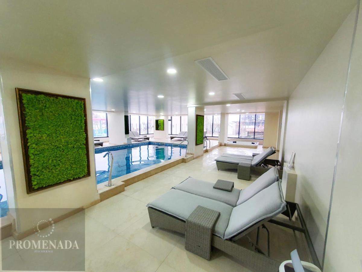 Melisea Aparthotel Pool & Spa Mamaia Nord Năvodari Buitenkant foto