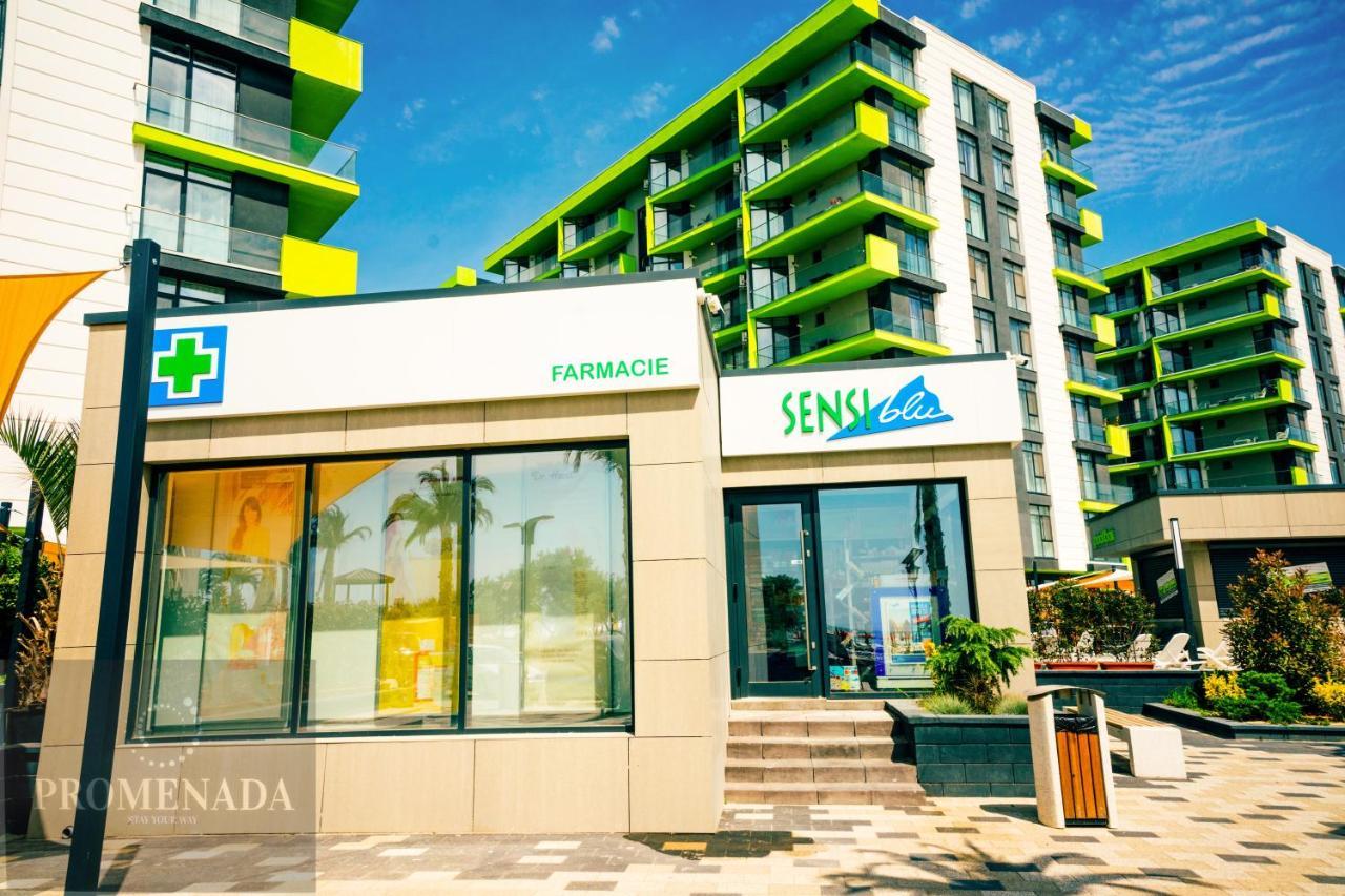 Melisea Aparthotel Pool & Spa Mamaia Nord Năvodari Buitenkant foto