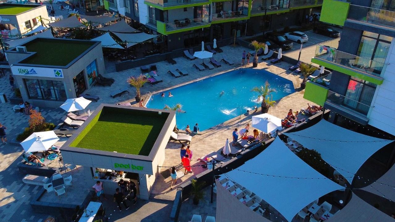 Melisea Aparthotel Pool & Spa Mamaia Nord Năvodari Buitenkant foto