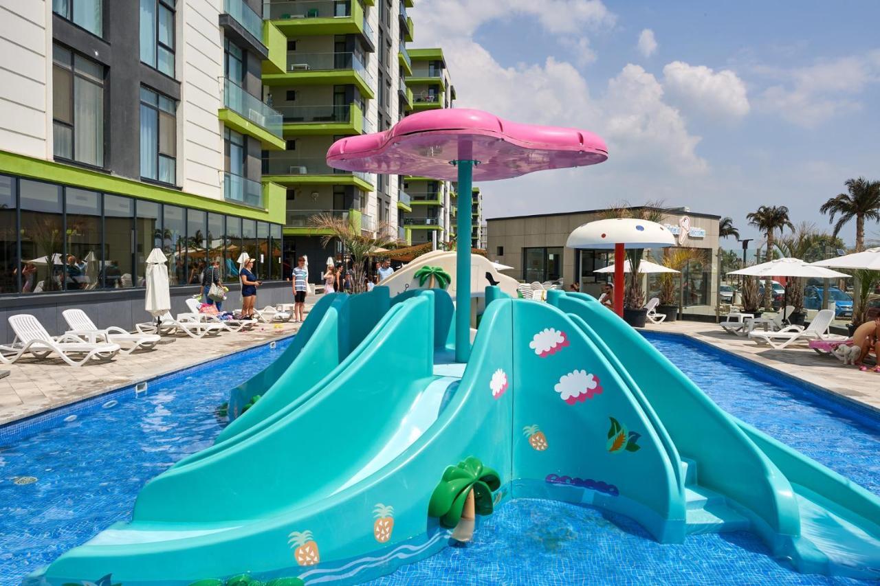 Melisea Aparthotel Pool & Spa Mamaia Nord Năvodari Buitenkant foto