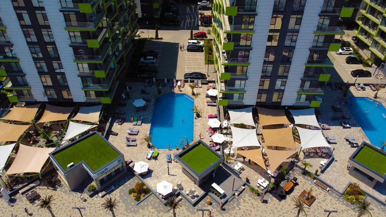 Melisea Aparthotel Pool & Spa Mamaia Nord Năvodari Buitenkant foto